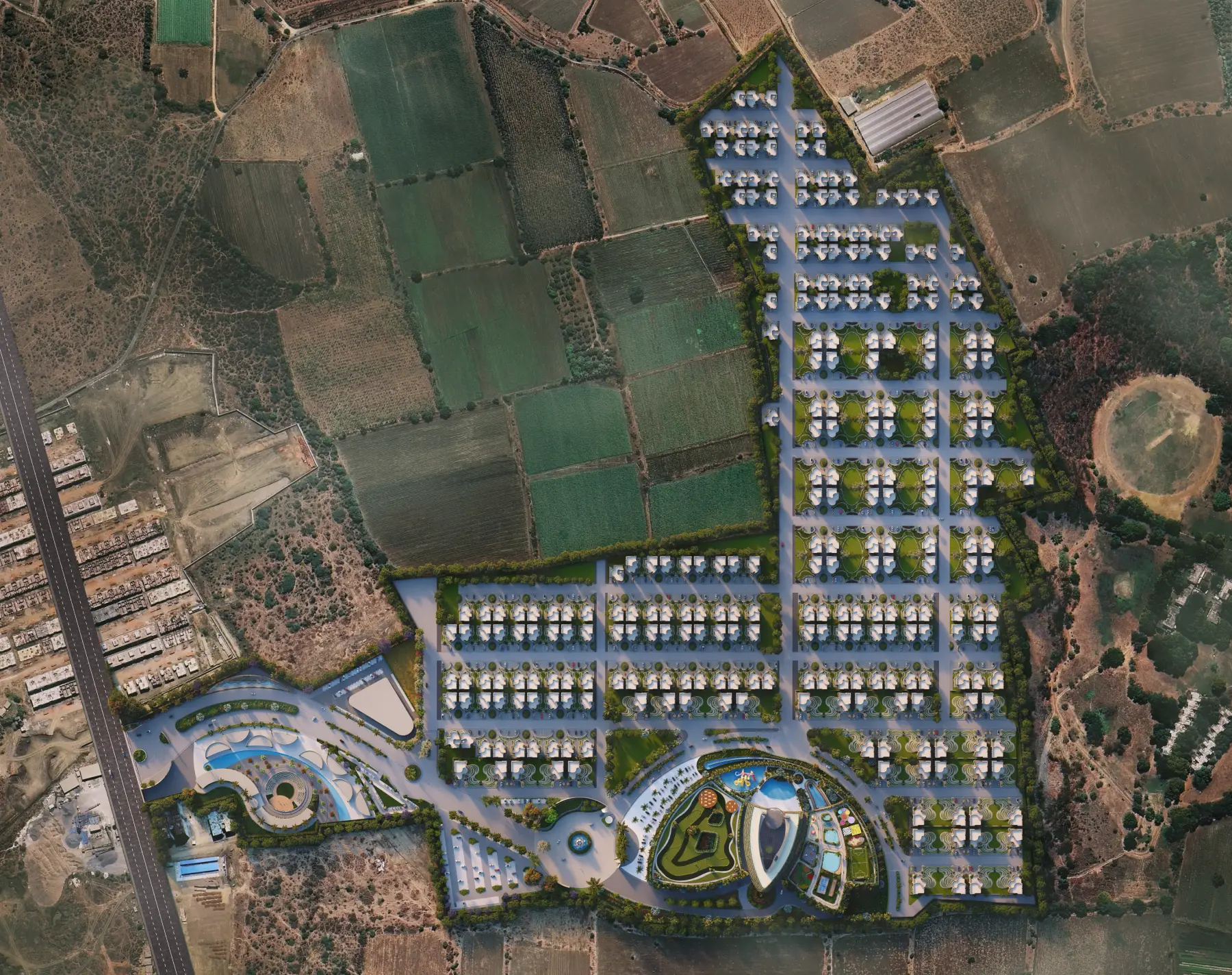 GAIA Master Plan Top View