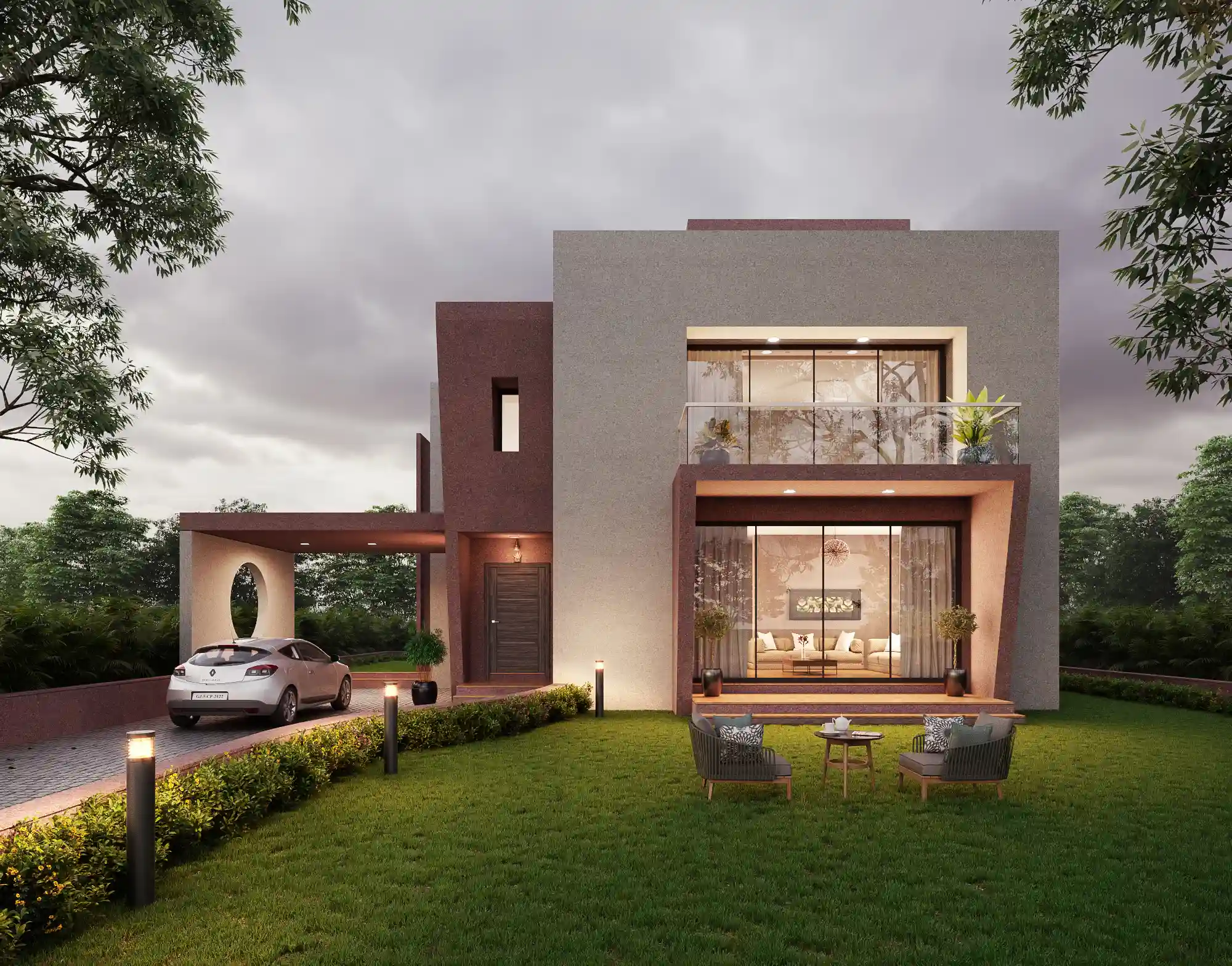 Garden City Ankleshwar Aerial View