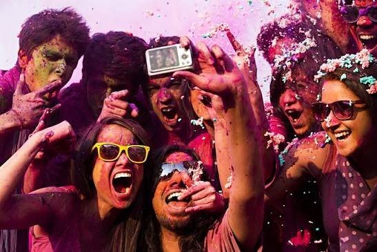 Holi Celebration at Gardencity